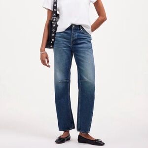 Madewell Darted Barrel Jeans in Irmo Wash Size 28
